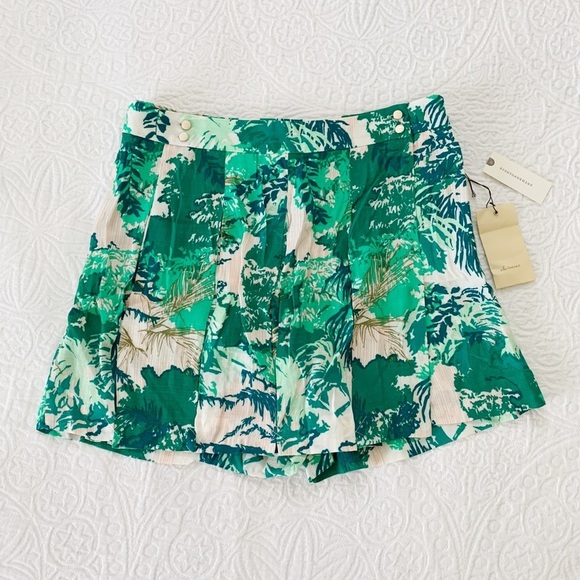 Anthropologie Elevenses Kadu Pleated Skort - Picture 3 of 7